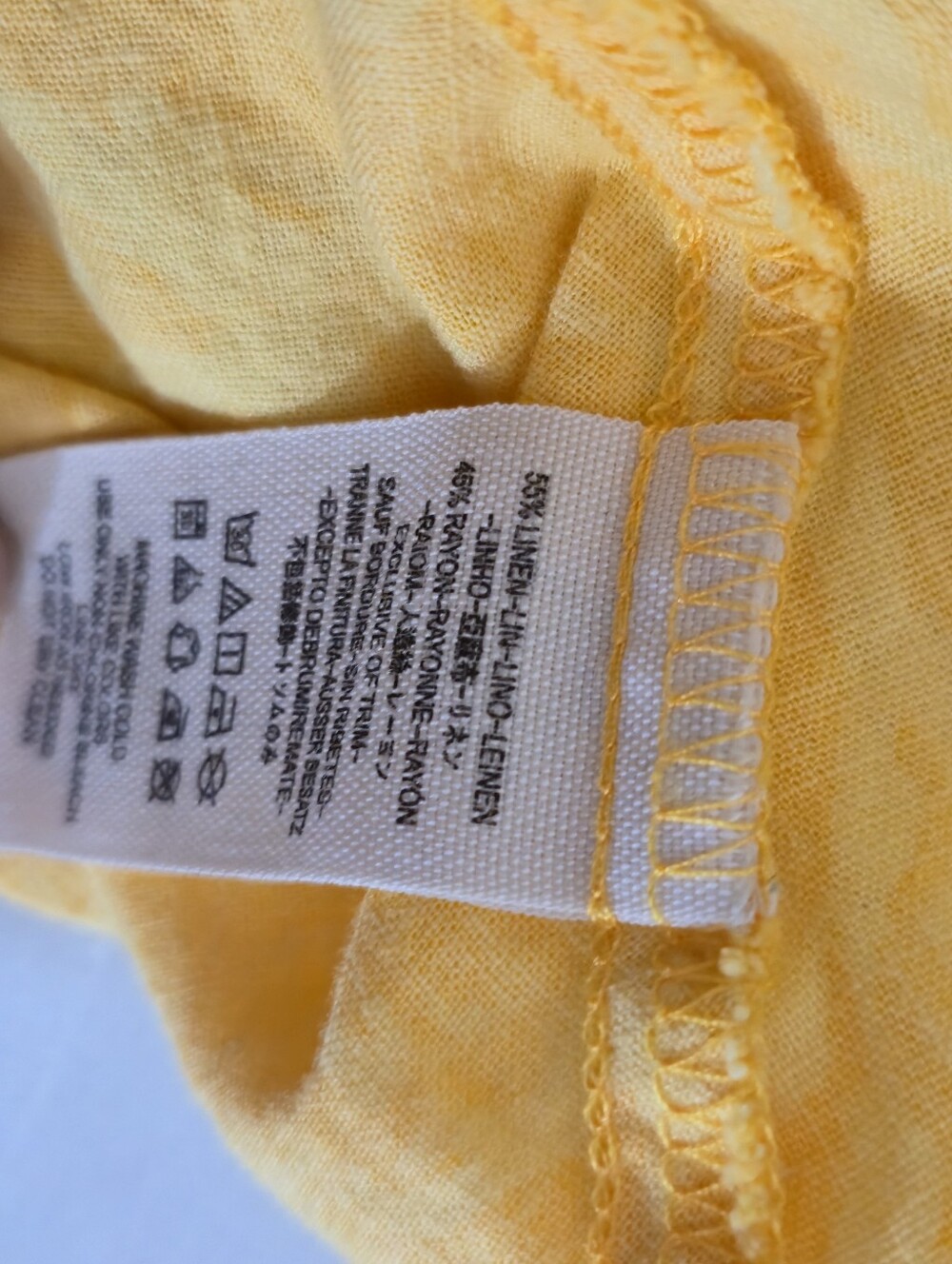 Free People Yellow Floral Button-Front Mini Dress - Picture 6 of 10
